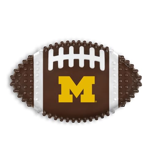 Pets First NCAA Michigan Wolverines Mega-Chew Hartes Nylon Speckgeschmack Hundeknochen Fußball Kauspielzeug Interaktives Leckeres & Lustiges Kauspielzeug für Hunde Unzerstörbar Stark Langlebig Robust Pets First NCAA Michigan Wolverines Mega-Chew Hartes Nylon Speckgeschmack Hundeknochen Fußball Kauspielzeug Interaktives Leckeres & Lustiges Kauspielzeug für Hunde Unzerstörbar Stark Langlebig Robust von Pets First