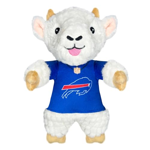 Pets First NFL Buffalo Bills Ziege Plüschtier für Hunde und Katzen mit Quietscher, Team-Trikot tragen! lustiges und sportliches Kauspielzeug für Hunde in Ziegenform, interaktives Haustierspielzeug Pets First NFL Buffalo Bills Ziege Plüschtier für Hunde und Katzen mit Quietscher, Team-Trikot tragen! lustiges und sportliches Kauspielzeug für Hunde in Ziegenform, interaktives Haustierspielzeug von Pets First