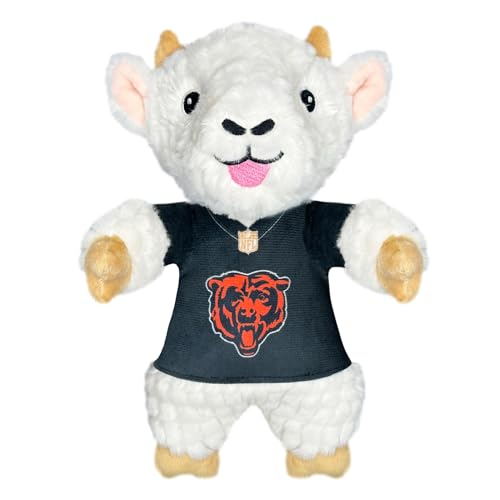 Pets First NFL Chicago Bears Ziege Plüschtier für Hunde und Katzen mit Quietscher, Team-Trikot tragen! lustiges und sportliches Kauspielzeug für Hunde in Ziegenform, interaktives Haustierspielzeug Pets First NFL Chicago Bears Ziege Plüschtier für Hunde und Katzen mit Quietscher, Team-Trikot tragen! lustiges und sportliches Kauspielzeug für Hunde in Ziegenform, interaktives Haustierspielzeug von Pets First