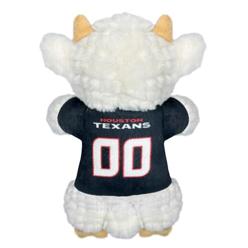 Pets First NFL Houston Texans Spielzeug für Hunde und Katzen mit Quietscher, Team-Trikot, lustiges und sportliches Kauspielzeug in Ziegenform, interaktives Haustierspielzeug von Pets First