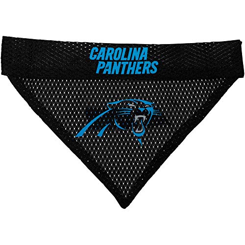 Pets First NFL Hundehalstuch – Carolina Panthers wendbares Haustierhalstuch, 2-seitiges Sport-Bandana mit Premium-Stickerei-Logo, Größe S/M. - 2 Größen und 32 NFL-Teams erhältlich Pets First NFL Hundehalstuch – Carolina Panthers wendbares Haustierhalstuch, 2-seitiges Sport-Bandana mit Premium-Stickerei-Logo, Größe S/M. - 2 Größen und 32 NFL-Teams erhältlich von Pets First