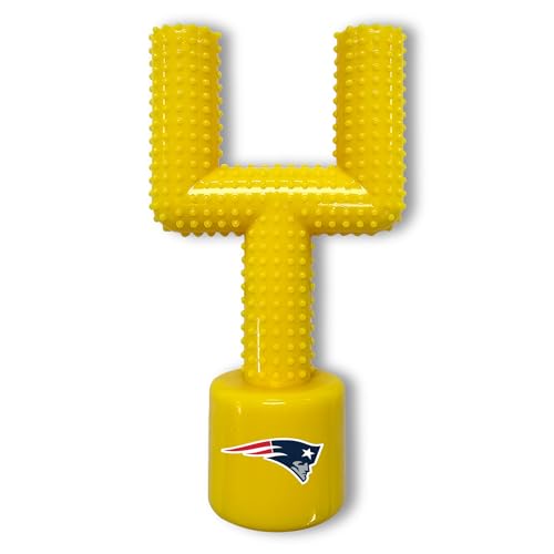 Pets First NFL New England Patriots Mega-Chew Hartes Nylon Speck Geschmack Hund Knochen Fußball Torpfosten Kauspielzeug Interaktives Tasty Fun Kauspielzeug Unzerstörbar & Langlebig Pets First NFL New England Patriots Mega-Chew Hartes Nylon Speck Geschmack Hund Knochen Fußball Torpfosten Kauspielzeug Interaktives Tasty Fun Kauspielzeug Unzerstörbar & Langlebig von Pets First