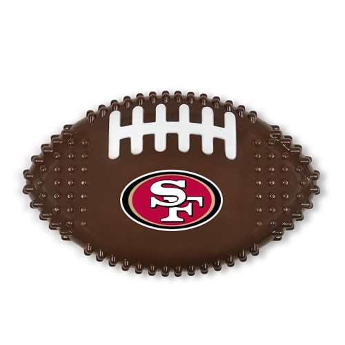 Pets First NFL San Francisco 49ers Mega-Kauspielzeug aus hartem Nylon mit Speckgeschmack, unzerstörbares interaktives Spielzeug, Robustes Kauspielzeug für Aggressive Kauer Pets First NFL San Francisco 49ers Mega-Kauspielzeug aus hartem Nylon mit Speckgeschmack, unzerstörbares interaktives Spielzeug, Robustes Kauspielzeug für Aggressive Kauer von Pets First