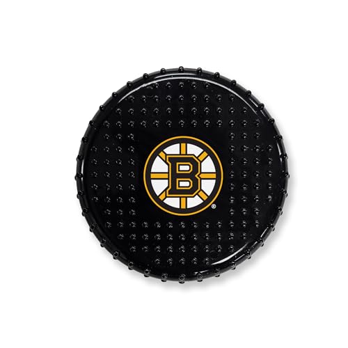 Pets First NHL Boston Bruins Hockey-Puck-Kauspielzeug aus hartem Nylon mit Speckgeschmack, unzerstörbares Kauspielzeug für Hunde und Katzen, Zerren, Apportierspielzeug, sportliches lustiges Spielzeug Pets First NHL Boston Bruins Hockey-Puck-Kauspielzeug aus hartem Nylon mit Speckgeschmack, unzerstörbares Kauspielzeug für Hunde und Katzen, Zerren, Apportierspielzeug, sportliches lustiges Spielzeug von Pets First