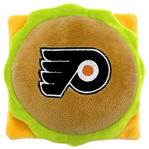 Pets First NHL Philadelphia Flyers Quietschspielzeug für Hunde und Katzen, aus feinem Plüsch, niedliches Stadium Hamburger, Plüschtier für Hunde und Katzen, mit Quietscher innen und schönem Pets First NHL Philadelphia Flyers Quietschspielzeug für Hunde und Katzen, aus feinem Plüsch, niedliches Stadium Hamburger, Plüschtier für Hunde und Katzen, mit Quietscher innen und schönem von Pets First