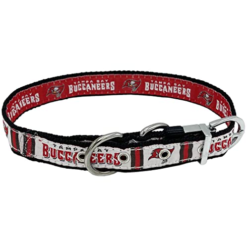 Pets First Tampa Bay Buccaneers Hundehalsband, wendbar, NFL Hundehalsband, Größe L, zweiseitig, mit Ihrem Lieblings-NFL-Team! TBB-3280-LG von Pets First