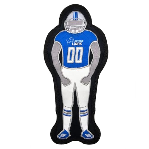 The 1st Ever Tough but Smooth Dog Toy NFL Detroit Lions Football Athletes Player Tough Pet Toy A Premium Quality Doggie Toy with Built-in Squeaker Sports Fans Favorite Chew Toy The 1st Ever Tough but Smooth Dog Toy NFL Detroit Lions Football Athletes Player Tough Pet Toy A Premium Quality Doggie Toy with Built-in Squeaker Sports Fans Favorite Chew Toy von Pets First