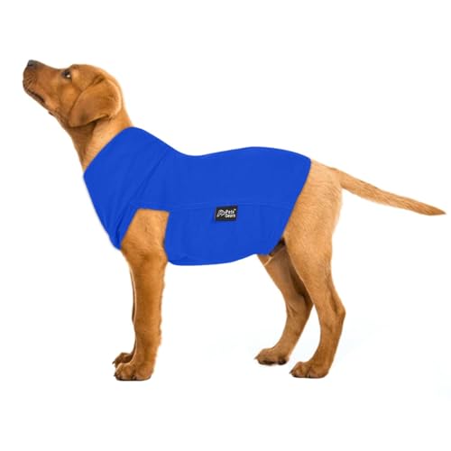 Hundeweste aus Baumwolle (Blau, Größe 2XL) von Pets Gears
