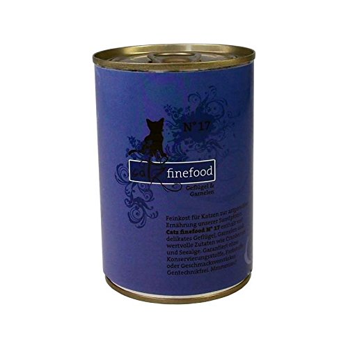 Pets Nature Catz finefood No.17 Geflügel & Garnelen (6 x 400g Dose) von Pets Nature