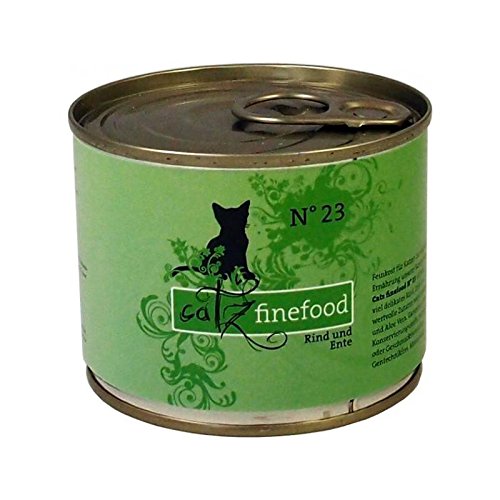 Catz finefood No. 23 Rind und Ente (6 x 200g) von Pets Nature