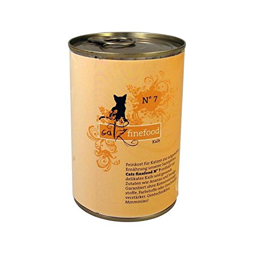 Catz finefood | No. 7 Kalb | 6 x 400 g von Pets Nature