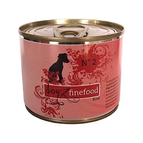 Dogz finefood | No. 2 Rind | 6 x 200 g von Pets Nature
