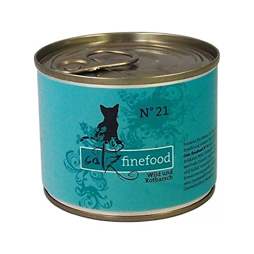 Catz finefood No. 21 Wild und Rotbarsch (6 x 200g) von Pets Nature