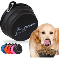 Petsation Faltbarer Reisenapf schwarz 350 cm³ von Petsation