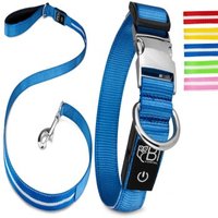 Petsation Leuchthalsband + Leine blau M Petsation Leuchthalsband + Leine blau M von Petsation