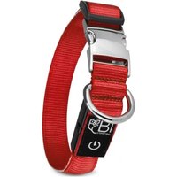 Petsation Leuchthalsband Hundehalsband rot M von Petsation