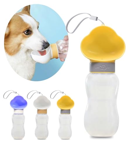 Wassernapf für Hunde (gelb) von Petsaunter