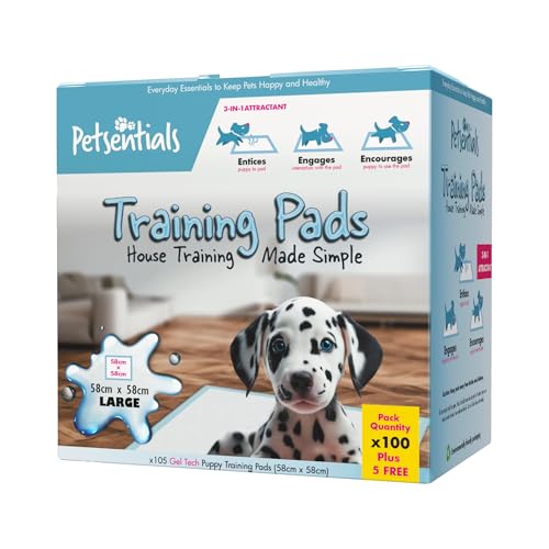 Petsentials Trainingsunterlagen / Pads, 105 Stück von Petsentials