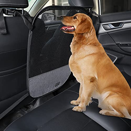 Petsfit Hundegitter Auto für Hunde Universal Trenngitter Hundenetz Auto Hunde mit Aufbewahrungstasche,Verstellbares Seil und Haken,SUV Hundegitter für den sicheren Transport von Petsfit