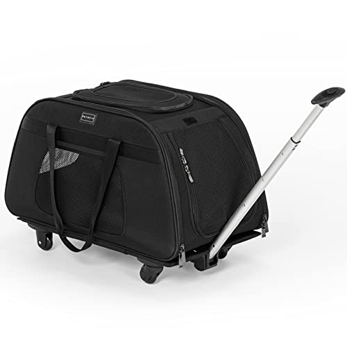 Petsfit Hundetasche mit Rollen, L/Schwarz Petsfit Hundetasche mit Rollen, L/Schwarz von Petsfit