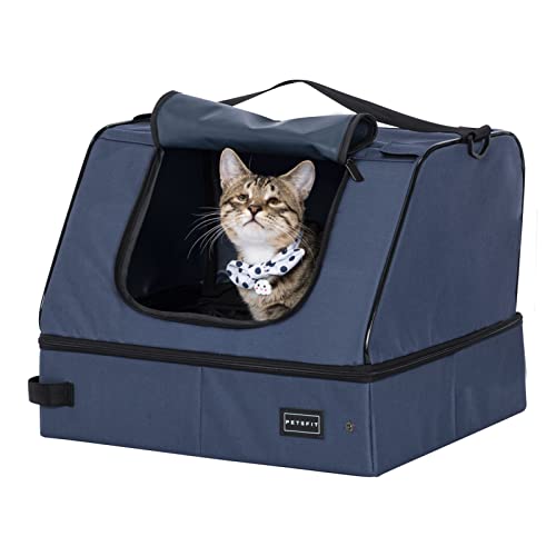 Petsfit Portable Katzenklo Katzentoilette Reise für Katze Faltbare, leichte und einfache Reinigung Petsfit Portable Katzenklo Katzentoilette Reise für Katze Faltbare, leichte und einfache Reinigung von Petsfit