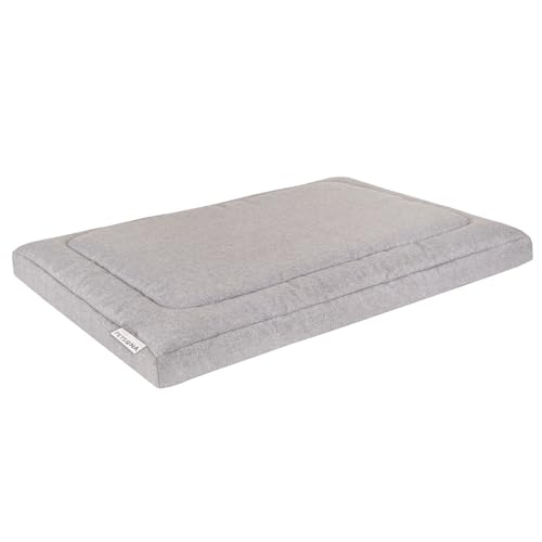 Petsona Hundebett Hundekissen rutschfeste Unterseite Waschbarer Bezug, Grau,XL Petsona Hundebett Hundekissen rutschfeste Unterseite Waschbarer Bezug, Grau,XL von Petsona