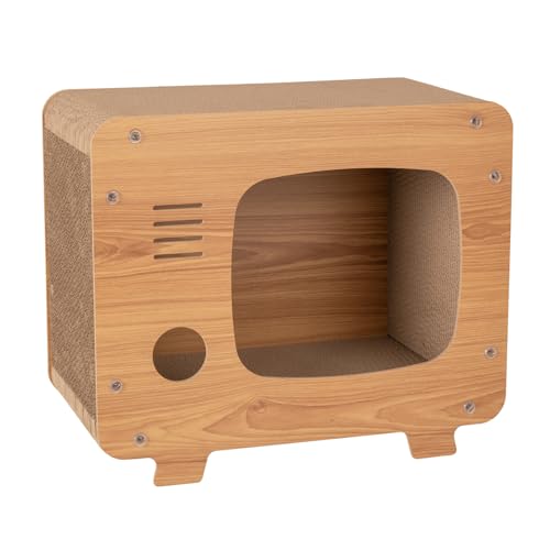 Petsona Kratzbrett Für Katzen Natürlicher Katzenkratzer Spielplatz Kratzpappe & Kratzteppich Für Katze Katzenspielzeug Selbstbeschäftigung, Natürlich Petsona Kratzbrett Für Katzen Natürlicher Katzenkratzer Spielplatz Kratzpappe & Kratzteppich Für Katze Katzenspielzeug Selbstbeschäftigung, Natürlich von Petsona