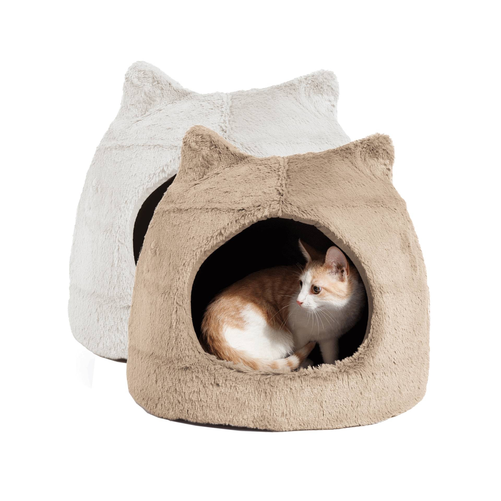 Petstages Katzen-Iglu Miau-Hütte - Grau - 43,2 x 43,2 cm von Petstages