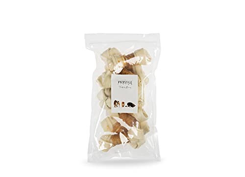 Petstyle Living Geknoteter Kauknochen mit Huhn- Hundesnack - 10 Stück - 12,5-13,5cm Petstyle Living Geknoteter Kauknochen mit Huhn- Hundesnack - 10 Stück - 12,5-13,5cm von Petstyle Living