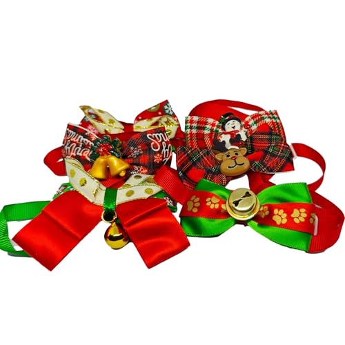 Petta Fliegen für Katzen und Welpen, 6 Stück, Weihnachten, Katzen, Welpen, Fliege, Halsband, Urlaub, Katzenhalsband, Fellpflege, Schleifen für Haustier-Fotografie, Festival, Party, Halsbekleidung, Petta Fliegen für Katzen und Welpen, 6 Stück, Weihnachten, Katzen, Welpen, Fliege, Halsband, Urlaub, Katzenhalsband, Fellpflege, Schleifen für Haustier-Fotografie, Festival, Party, Halsbekleidung, von Petta