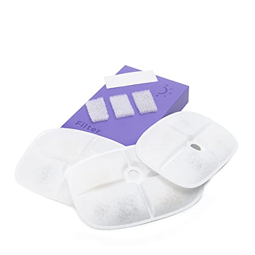 Pettadore Filter Ultra - Nachfüllfilter - Intelligenter Trinkbrunnen/Tränke für Katze/Hund - 3 Stück - Nachfüllfilter für den Hydrate Ultra Wasserbrunnen von Pettadore Pettadore Filter Ultra - Nachfüllfilter - Intelligenter Trinkbrunnen/Tränke für Katze/Hund - 3 Stück - Nachfüllfilter für den Hydrate Ultra Wasserbrunnen von Pettadore von Pettadore