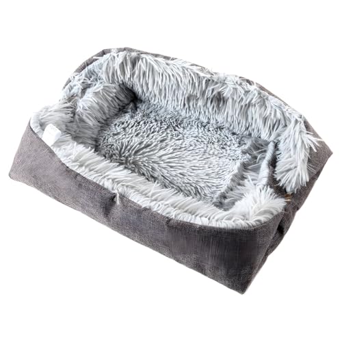 Pettimania Hundebett grau / 61 x 51 cm von Pettimania