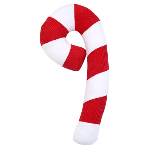 Pettimania Weihnachtsspielzeug Zuckerstange weiß-rot aus Plüsch (L) von Pettimania