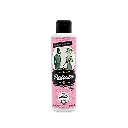 Valquer Profesional Petuxe 00220 Vegan Shampoo für Hunde und Haustiere, weißes Haar, 200 ml von Petuxe