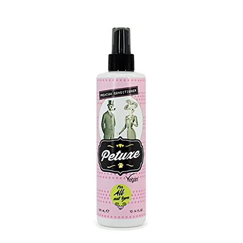 Petuxe Biphasischer Conditioner für Haustiere, vegane Hunde, Conditioner für Katzen, alle Rasen, alle Haartypen, Feuchtigkeitsversorgung und Glanz, erleichtert das Entwirren und Trocknen, 300 ml Petuxe Biphasischer Conditioner für Haustiere, vegane Hunde, Conditioner für Katzen, alle Rasen, alle Haartypen, Feuchtigkeitsversorgung und Glanz, erleichtert das Entwirren und Trocknen, 300 ml von Petuxe
