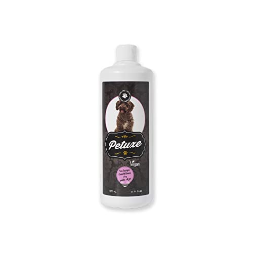 Petuxe Veganer Conditioner für Wasserhunde. Vegane Pflegespülung für Hunde. Wasserhund Texturierer. Pflegespülung für Haustiere. Feuchtigkeitsspendend, glanzgebend, strukturgebend und lockenhaltend -1000 ml Petuxe Veganer Conditioner für Wasserhunde. Vegane Pflegespülung für Hunde. Wasserhund Texturierer. Pflegespülung für Haustiere. Feuchtigkeitsspendend, glanzgebend, strukturgebend und lockenhaltend -1000 ml von Petuxe