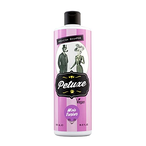 Petuxe Shampoo für Hunde und Haustiere, vegan, langes und glattes Haar, 500 ml von Petuxe