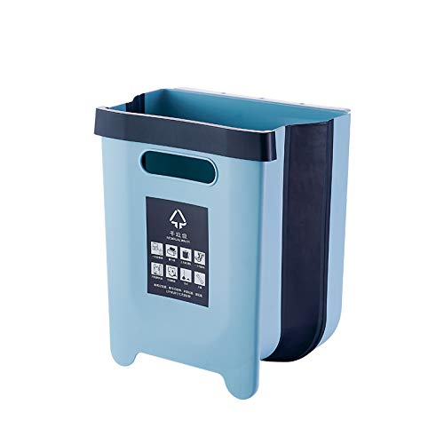 Petyoung Hängen Mülleimer Multifunktionale Müll Bin Folding Müll Behälter für Küche Wohnzimmer Büro Auto von Petyoung