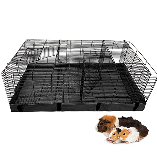 Petyoung Hamster Guinea Pig Cage-Liner wasserdichte Oxford-Tuch-Bodenmatte für Kaninchen-Bunny-Hamster Igel-Käfig von Petyoung