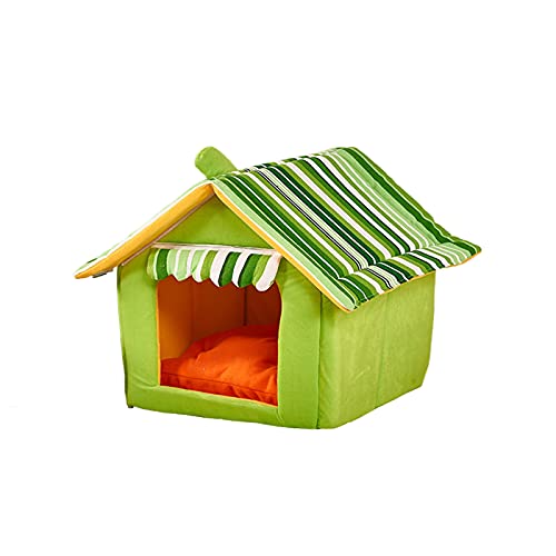 Petyoung Pet Bett Zelt Haus für Katzen Hunde Abnehmbare Waschbar Haustier Höhle Warme Schlafsack von Petyoung