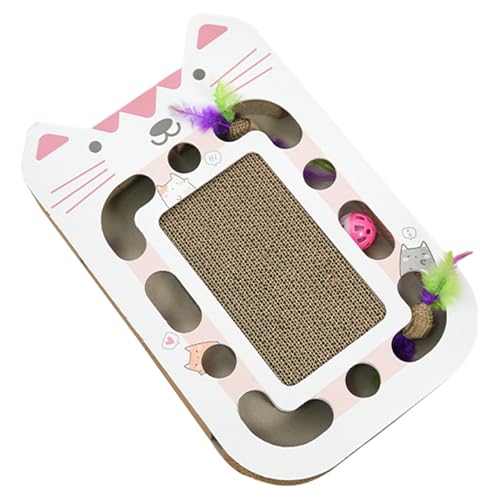 Peufcmi Cat Cardboard Scratch, Wellgerates Kratzer - Multifunktionale horizontale Katzenkratzplatte - Wiederverwendbare Haustiervorräte für das Wohnungszimmerbalkonezimmer für Heimwohnungen Peufcmi Cat Cardboard Scratch, Wellgerates Kratzer - Multifunktionale horizontale Katzenkratzplatte - Wiederverwendbare Haustiervorräte für das Wohnungszimmerbalkonezimmer für Heimwohnungen von Peufcmi