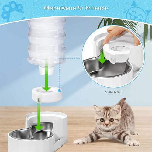 Peufcmi Katzenbrunnen Filter Ersatz - 8 Stück Haustier Trinkbrunnen Filter - Reinigung Langanhaltende Frische Für Haustier Trinken Zuhause Küche Reise von Peufcmi