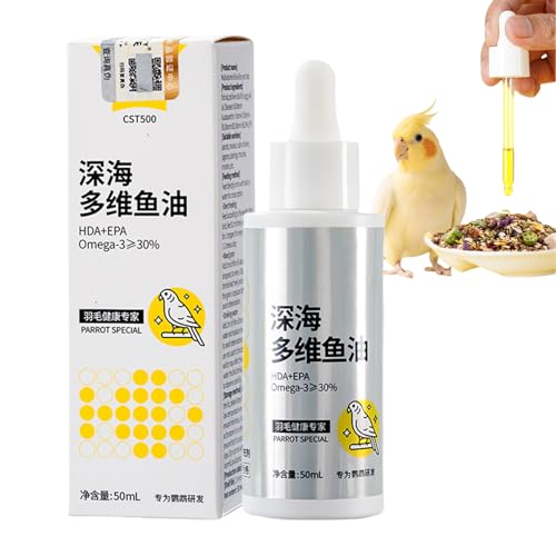 Peufcmi Knochenstärkung | Pflege für Gefieder 50ml - Vogel Nahrungsergänzung für tägliche Pflege Wellensittich Reise Zuhause Peufcmi Knochenstärkung | Pflege für Gefieder 50ml - Vogel Nahrungsergänzung für tägliche Pflege Wellensittich Reise Zuhause von Peufcmi