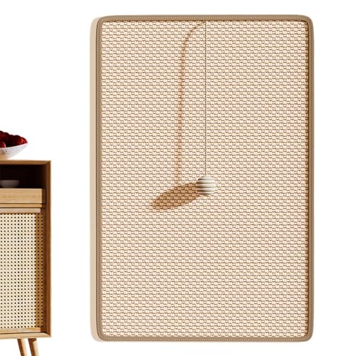 Peufcmi Kratzbrett Für Katzen | Kratzbrett Für Kätzchen Mit Spielzeugbällen | Sisal Kratzmöbel Vertikal Für Innenräume Sofaschutz - Für Langeweile Hauskatzen Haustiere Indoor Peufcmi Kratzbrett Für Katzen | Kratzbrett Für Kätzchen Mit Spielzeugbällen | Sisal Kratzmöbel Vertikal Für Innenräume Sofaschutz - Für Langeweile Hauskatzen Haustiere Indoor von Peufcmi