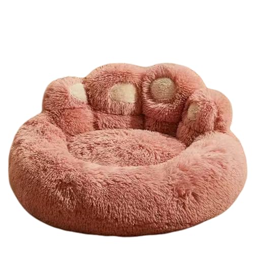 Pevfeciy Hunde Donut betten körbchen matratze Flauschiges waschbar Rutschfestes Langer Plüsch rosa Pevfeciy Hunde Donut betten körbchen matratze Flauschiges waschbar Rutschfestes Langer Plüsch rosa von Pevfeciy