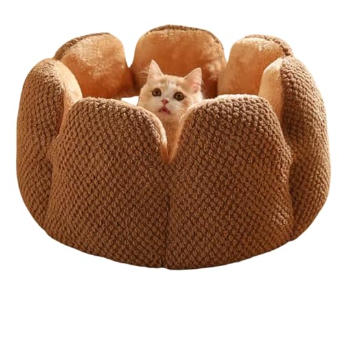 Pevfeciy Hundebett Katzenbett rund Hundekissen Hundesofa Kuscheliges Hundekorb Weich und bequem warm rutschfest,Braun,40cm Pevfeciy Hundebett Katzenbett rund Hundekissen Hundesofa Kuscheliges Hundekorb Weich und bequem warm rutschfest,Braun,40cm von Pevfeciy