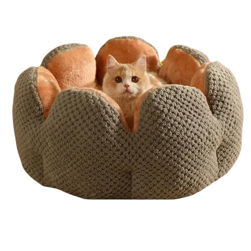 Pevfeciy Hundebett Katzenbett rund Hundekissen Hundesofa Kuscheliges Hundekorb rundes weiches hundebett Weich und bequem warm rutschfest Grau 60cm Pevfeciy Hundebett Katzenbett rund Hundekissen Hundesofa Kuscheliges Hundekorb rundes weiches hundebett Weich und bequem warm rutschfest Grau 60cm von Pevfeciy