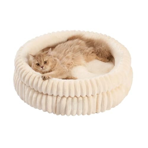 Pevfeciy Hundebett Rund Hundebett flauschig Katzenbett Donut Kissen waschbar Hundekorb PlüSch plüsch Katzenkissen rund Kuschelbett,Beige,M Pevfeciy Hundebett Rund Hundebett flauschig Katzenbett Donut Kissen waschbar Hundekorb PlüSch plüsch Katzenkissen rund Kuschelbett,Beige,M von Pevfeciy