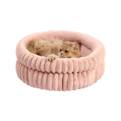 Pevfeciy Hundebett Rund Hundebett flauschig Katzenbett Donut Kissen waschbar Hundekorb PlüSch plüsch Katzenkissen rund Kuschelbett,Rosa,M Pevfeciy Hundebett Rund Hundebett flauschig Katzenbett Donut Kissen waschbar Hundekorb PlüSch plüsch Katzenkissen rund Kuschelbett,Rosa,M von Pevfeciy