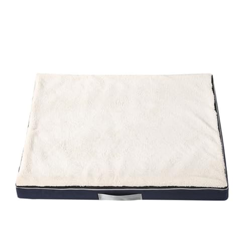 Pevfeciy Orthopädisches Hundebett Hundematte im Doppelstock-Design Waschbar Hundekissen Abnehmbar Hundekorb Rutschfester Unterseite und seitlichem Griff,Blau,75X50X10CM Pevfeciy Orthopädisches Hundebett Hundematte im Doppelstock-Design Waschbar Hundekissen Abnehmbar Hundekorb Rutschfester Unterseite und seitlichem Griff,Blau,75X50X10CM von Pevfeciy